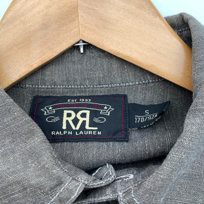【中古品】【メンズ】 RRL ダブルアールエル ラルフローレン 長袖シャツ トップス ブランド 古着 145-260628-gm-07-fuz サイズ：S カラー：チャコール 万代Net店