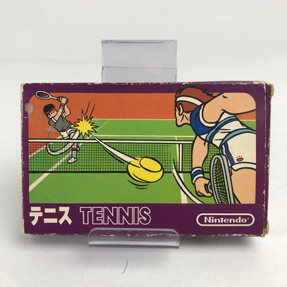 【中古品】 FC ファミコン テニス ゲームソフト レトロゲーム 箱傷みあり 起動確認済 023-260411-io-05-fuz 万代Net店
