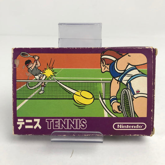 【中古品】 FC ファミコン テニス ゲームソフト レトロゲーム 箱傷みあり 起動確認済 023-260411-io-05-fuz 万代Net店