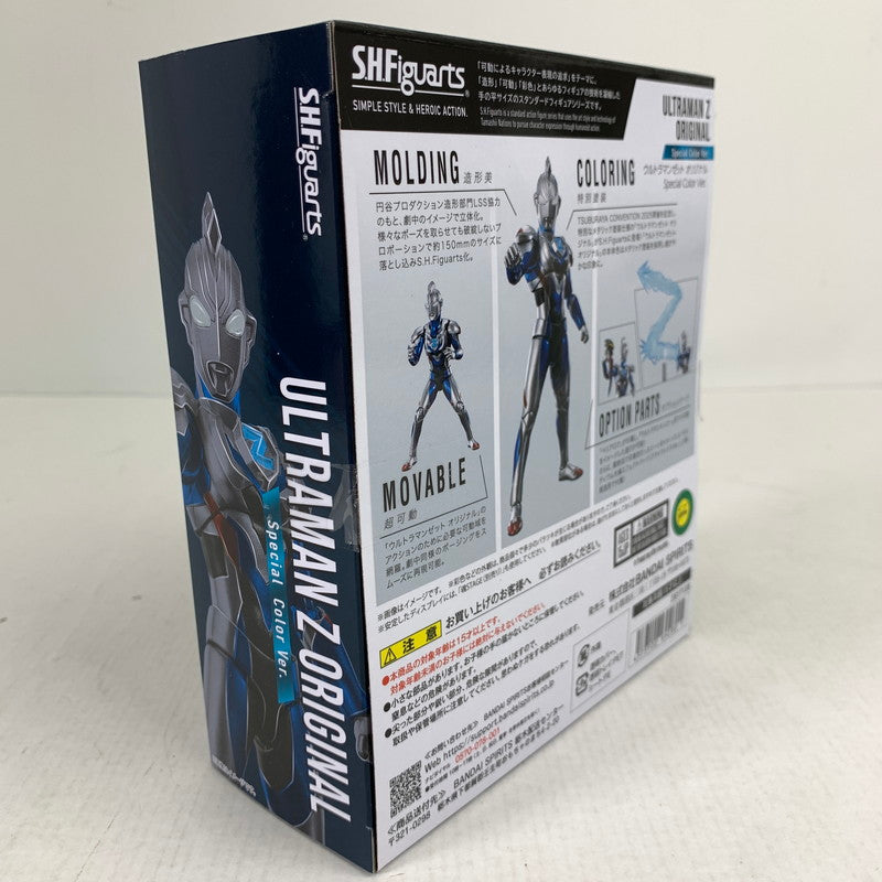 【中古品】 テープ2度貼りあり S.H.Figuarts ウルトラマンゼット オリジナル Special Color Ver. ウルトラマン フィギュア 044-260514-io-14-fuzh 万代Net店