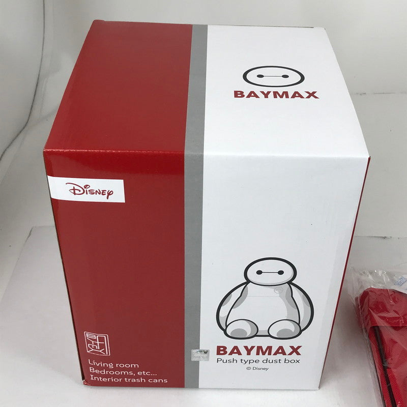 【中古美品】 未使用 ベイマックス ダストボックス・マガジンラック 2点セット ゴミ箱 雑誌 ラック ディズニー 101-260412-io-01-fuz 万代Net店