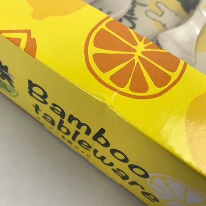 【中古美品】 リサとガスパール バンブー食器セット 食器 コップ 茶碗 皿 カトラリー セット 箱傷みあり 101-260412-io-14-fuz 万代Net店