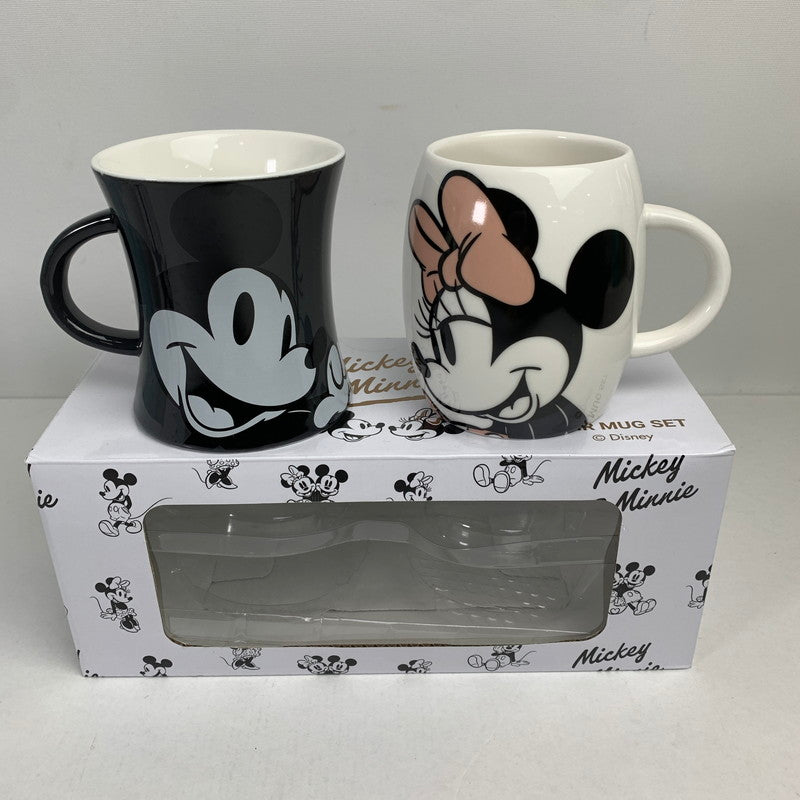 【中古美品】 ディズニー3点セット マグカップ2点 クッキングスケール 計り 計量器 ドナルドダック ミッキー&ミニー 101-260412-io-02-fuz 万代Net店
