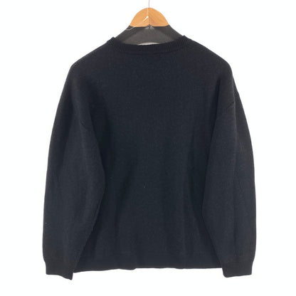 【中古品】【メンズ】 XLARGE エクストララージ OG CREWNECK KNIT クルーネック ニット ブランド 古着 101214015001 142-260418-gm-44-fuz サイズ：L カラー：ブラック 万代Net店