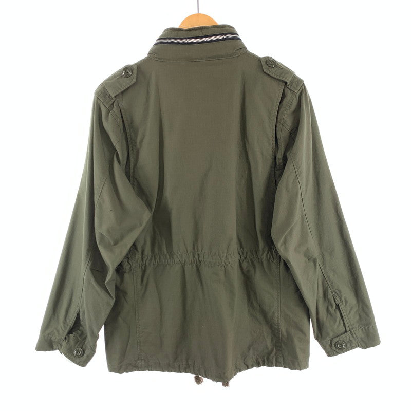 【中古品】【メンズ】 NEIGHBORHOOD ネイバーフッド 18AW M-65 MILITARY JACKET ミリタリ―ジャケット アウター ブランド 古着 182BENH-LKM01 142-260418-gm-43-fuz サイズ：S カラー：カーキ 万代Net店
