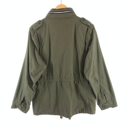 【中古品】【メンズ】 NEIGHBORHOOD ネイバーフッド 18AW M-65 MILITARY JACKET ミリタリ―ジャケット アウター ブランド 古着 182BENH-LKM01 142-260418-gm-43-fuz サイズ：S カラー：カーキ 万代Net店