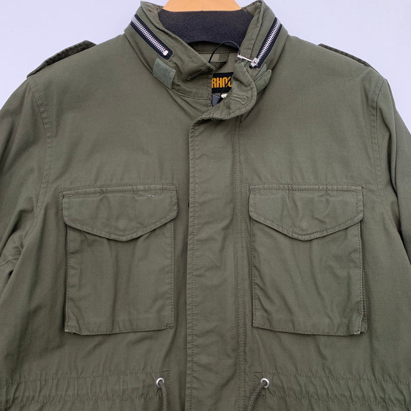 【中古品】【メンズ】 NEIGHBORHOOD ネイバーフッド 18AW M-65 MILITARY JACKET ミリタリ―ジャケット アウター ブランド 古着 182BENH-LKM01 142-260418-gm-43-fuz サイズ：S カラー：カーキ 万代Net店