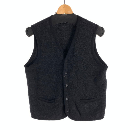 【中古品】【メンズ】 YVES SAINT LAURENT VEST イヴサンローラン ベスト ブランド 古着 141-260523-gm-28-fuz サイズ：L カラー：ブラック 万代Net店