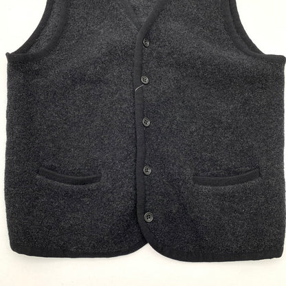 【中古品】【メンズ】 YVES SAINT LAURENT VEST イヴサンローラン ベスト ブランド 古着 141-260523-gm-28-fuz サイズ：L カラー：ブラック 万代Net店