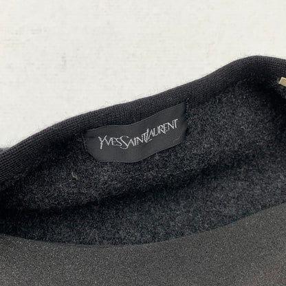 【中古品】【メンズ】 YVES SAINT LAURENT VEST イヴサンローラン ベスト ブランド 古着 141-260523-gm-28-fuz サイズ：L カラー：ブラック 万代Net店
