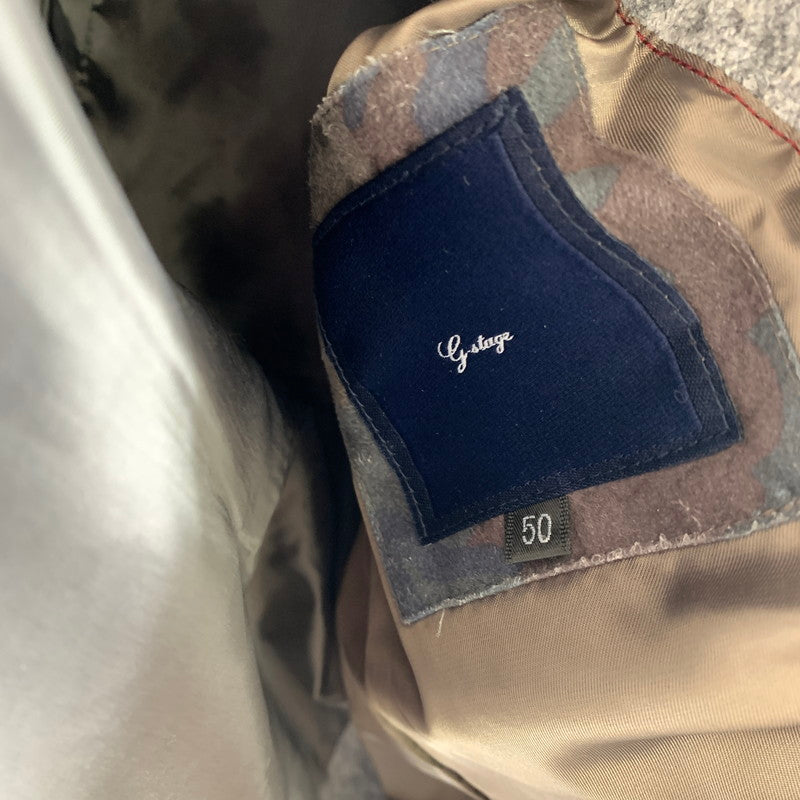 【中古品】【メンズ】 GSTAGE ジーステージ SETUP SUIT セットアップ スーツ GRAY SIZE:上50.下50 140-260920-io-21-fuzh カラー：グレー 万代Net店