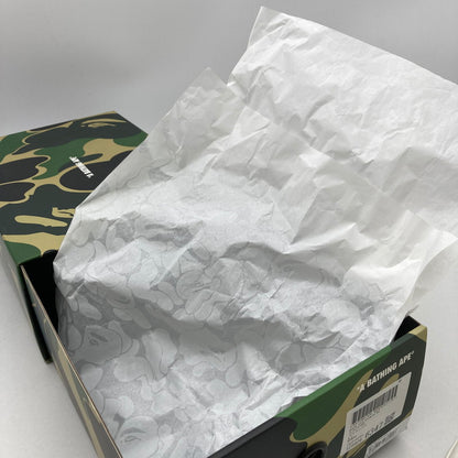 【中古品】【メンズ】 A BATHING APE アベイシングエイプ 1L30191306 BAPE STA ICON スニーカー 靴 162-260413-ky-12-fuzh サイズ：27.5cm カラー：ホワイト/ブラウン 万代Net店