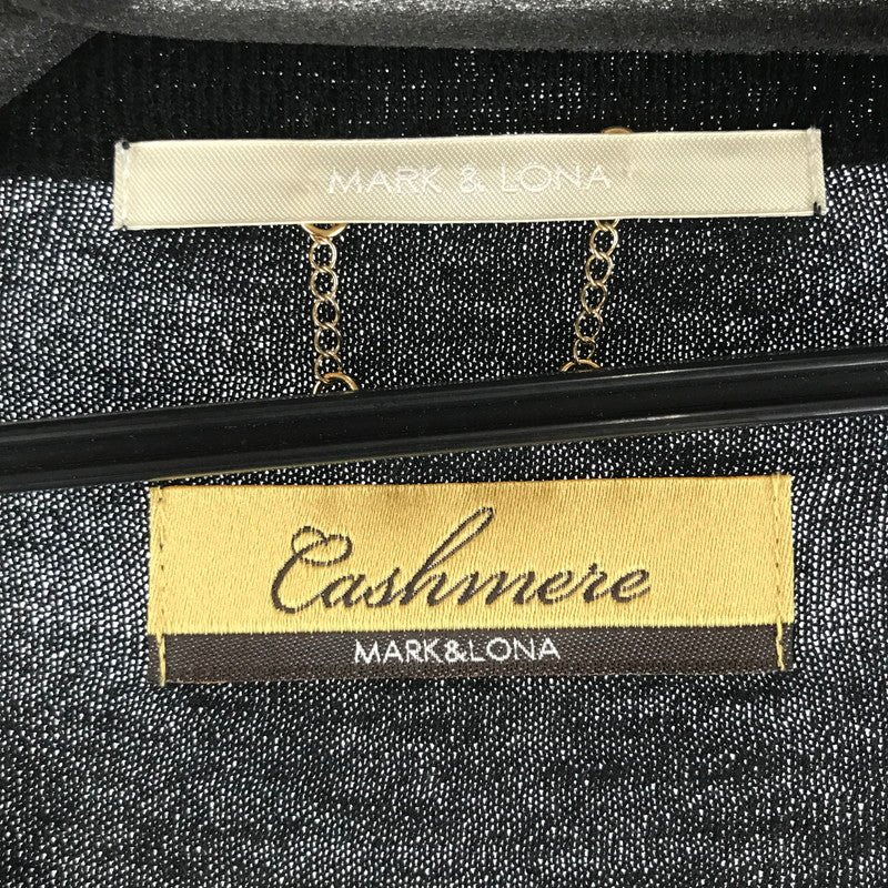 【中古品】【メンズ】 MARK&LONA マークアンドロナ カシミアセーター BLACK SIZE:XL ドクロ ※毛の付着あり 148-260811-io-37-fuzh カラー：ブラック 万代Net店