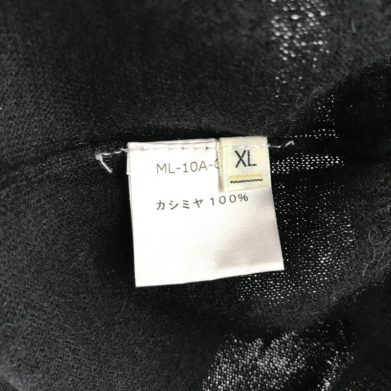 【中古品】【メンズ】 MARK&LONA マークアンドロナ カシミアセーター BLACK SIZE:XL ドクロ ※毛の付着あり 148-260811-io-37-fuzh カラー：ブラック 万代Net店