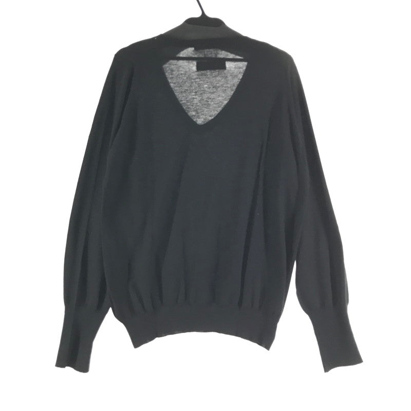 【中古品】【メンズ】 MARK&LONA マークアンドロナ カシミアセーター BLACK SIZE:XL ドクロ ※毛の付着あり 148-260811-io-37-fuzh カラー：ブラック 万代Net店