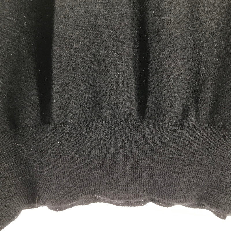 【中古品】【メンズ】 MARK&LONA マークアンドロナ カシミアセーター BLACK SIZE:XL ドクロ ※毛の付着あり 148-260811-io-37-fuzh カラー：ブラック 万代Net店