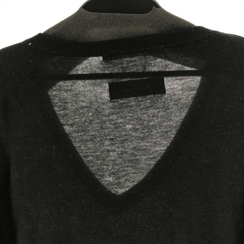 【中古品】【メンズ】 MARK&LONA マークアンドロナ カシミアセーター BLACK SIZE:XL ドクロ ※毛の付着あり 148-260811-io-37-fuzh カラー：ブラック 万代Net店