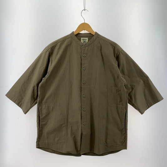 【中古品】【メンズ】 JACKMAN ジャックマン BACK NEP バックネップ BB SHIRT 古着 145-260413-ny-06-fuzh サイズ：M カラー：カーキ 万代Net店