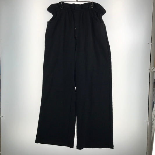 【中古品】【メンズ】 SYUMAN. シュウマン AD-B24SS-07-A RAVIOLI TROUSERS ラヴィオリ トラウザース パンツ ボトムス 古着 151-260729-mh-10-fuzh サイズ：EXTRA カラー：ブラック 万代Net店