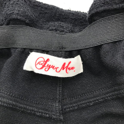 【中古品】【メンズ】 SYUMAN. シュウマン AD-B24SS-07-A RAVIOLI TROUSERS ラヴィオリ トラウザース パンツ ボトムス 古着 151-260729-mh-10-fuzh サイズ：EXTRA カラー：ブラック 万代Net店