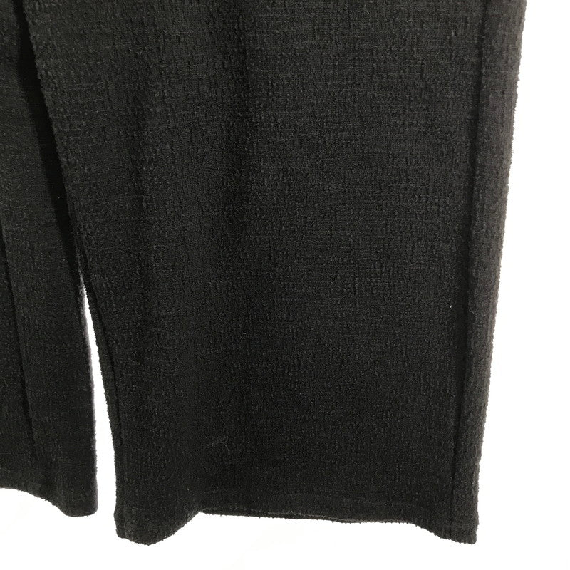 【中古品】【メンズ】 SYUMAN. シュウマン AD-B24SS-07-A RAVIOLI TROUSERS ラヴィオリ トラウザース パンツ ボトムス 古着 151-260729-mh-10-fuzh サイズ：EXTRA カラー：ブラック 万代Net店