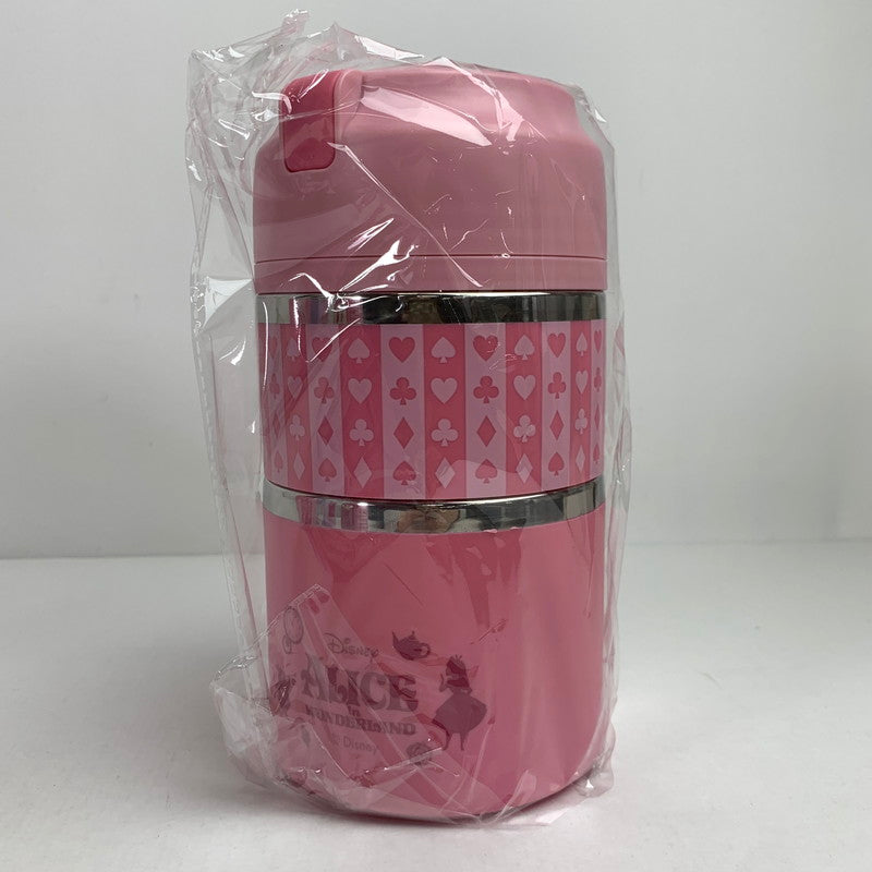 【中古美品】 未使用 不思議の国のアリス ステンレス ランチボックス 3コ セット まとめ アリスインワンダーランド ディズニー 101-260416-mh-05-fuz 万代Net店