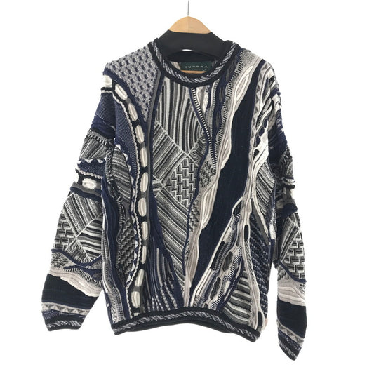 【中古品】【メンズ】 TUNDRA 3D ツンドラ ニット 145-260416-ky-03-fuz サイズ：M カラー：ネイビー 万代Net店