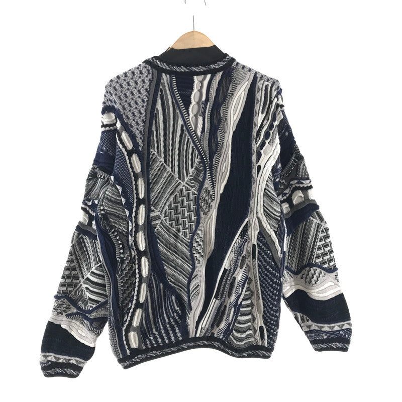 【中古品】【メンズ】 TUNDRA 3D ツンドラ ニット 145-260416-ky-03-fuz サイズ：M カラー：ネイビー 万代Net店