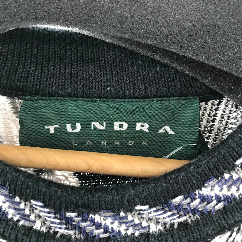 【中古品】【メンズ】 TUNDRA 3D ツンドラ ニット 145-260416-ky-03-fuz サイズ：M カラー：ネイビー 万代Net店
