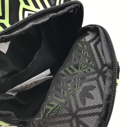 【中古品】【メンズ】 adidas アディダス メッシュ ミニリュック ミニバッグパック カバン 188-261013-vt-94-fuzh カラー：ブラック/グリーン 万代Net店