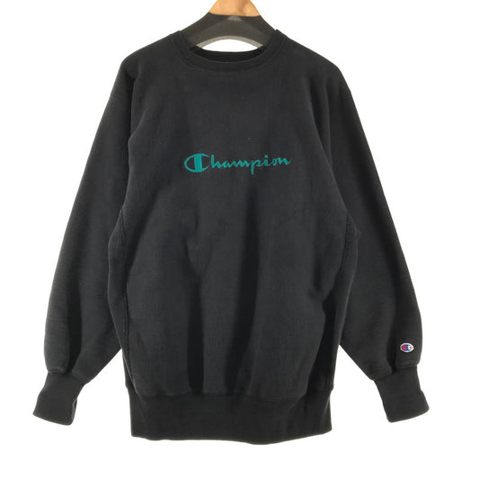 【中古品】【メンズ】 CHAMPION チャンピョン 90`S REVERSEWEAVE CREWNECK リバースウィーブ クルーネック 145-260416-ky-06-fuz サイズ：XXL カラー：ブラック 万代Net店