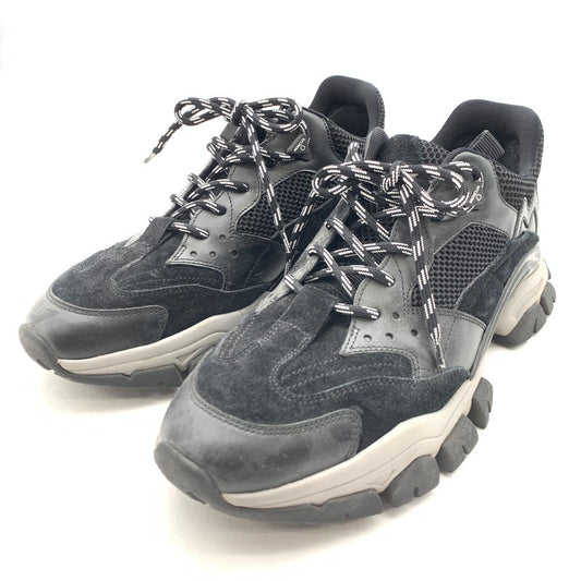【中古品】【メンズ】 MONCLER モンクレール TERRY SCARPA SNEAKERS 厚底スニーカー シューズ 靴 162-260418-gm-15-fuz サイズ：42 カラー：ブラック 万代Net店
