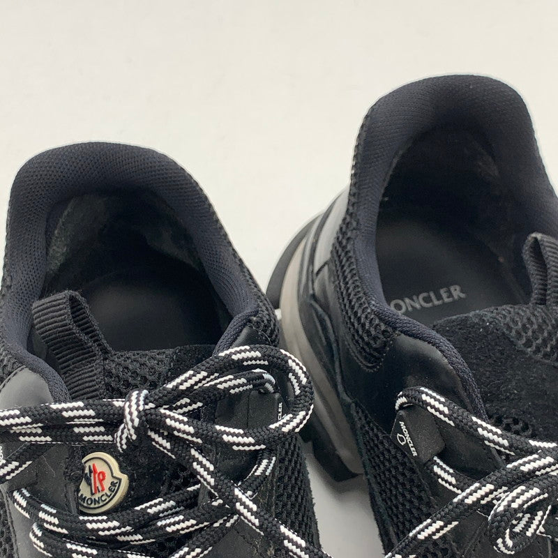 【中古品】【メンズ】 MONCLER モンクレール TERRY SCARPA SNEAKERS 厚底スニーカー シューズ 靴 162-260418-gm-15-fuz サイズ：42 カラー：ブラック 万代Net店