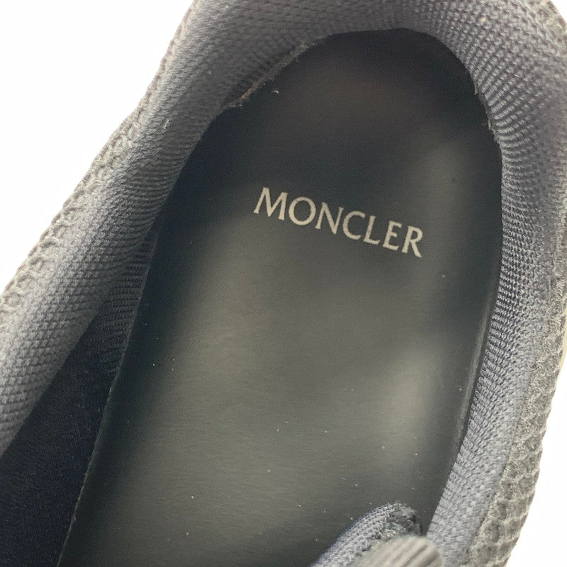 【中古品】【メンズ】 MONCLER モンクレール TERRY SCARPA SNEAKERS 厚底スニーカー シューズ 靴 162-260418-gm-15-fuz サイズ：42 カラー：ブラック 万代Net店