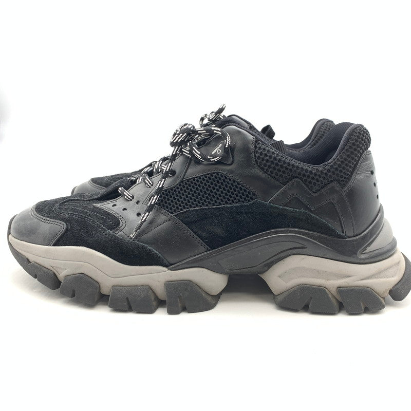 【中古品】【メンズ】 MONCLER モンクレール TERRY SCARPA SNEAKERS 厚底スニーカー シューズ 靴 162-260418-gm-15-fuz サイズ：42 カラー：ブラック 万代Net店