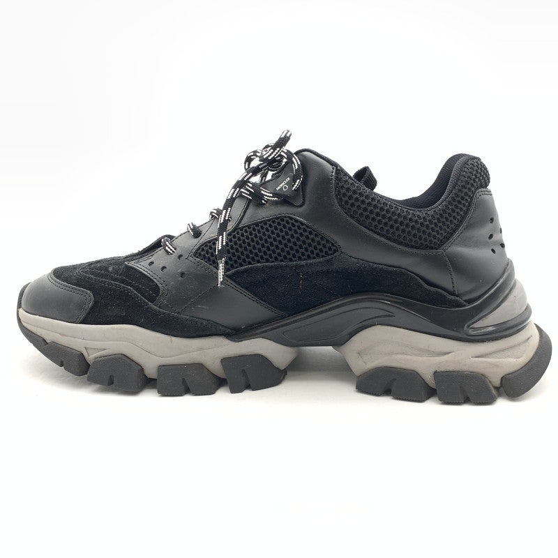 【中古品】【メンズ】 MONCLER モンクレール TERRY SCARPA SNEAKERS 厚底スニーカー シューズ 靴 162-260418-gm-15-fuz サイズ：42 カラー：ブラック 万代Net店