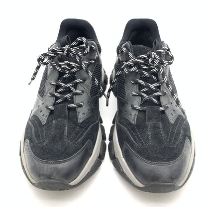 【中古品】【メンズ】 MONCLER モンクレール TERRY SCARPA SNEAKERS 厚底スニーカー シューズ 靴 162-260418-gm-15-fuz サイズ：42 カラー：ブラック 万代Net店