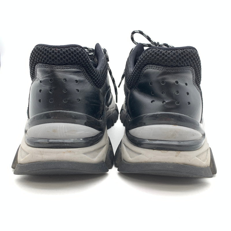 【中古品】【メンズ】 MONCLER モンクレール TERRY SCARPA SNEAKERS 厚底スニーカー シューズ 靴 162-260418-gm-15-fuz サイズ：42 カラー：ブラック 万代Net店