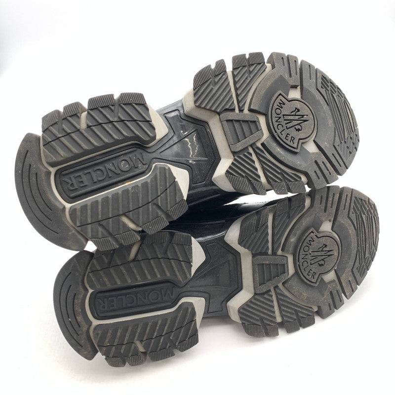 【中古品】【メンズ】 MONCLER モンクレール TERRY SCARPA SNEAKERS 厚底スニーカー シューズ 靴 162-260418-gm-15-fuz サイズ：42 カラー：ブラック 万代Net店