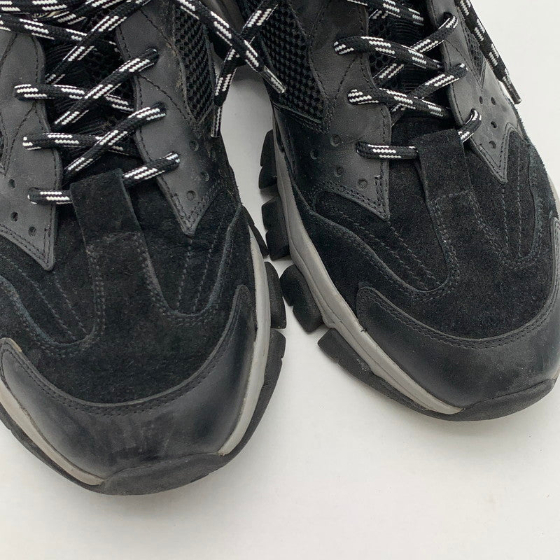 【中古品】【メンズ】 MONCLER モンクレール TERRY SCARPA SNEAKERS 厚底スニーカー シューズ 靴 162-260418-gm-15-fuz サイズ：42 カラー：ブラック 万代Net店