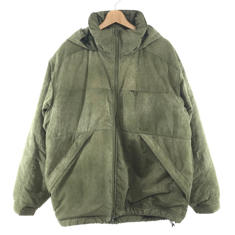 【中古品】【メンズ】 HUF ハフ STANDARD PUFFER JACKET スタンダード パファージャケット 142-260417-ky-02-fuz サイズ：S カラー：カーキ 万代Net店