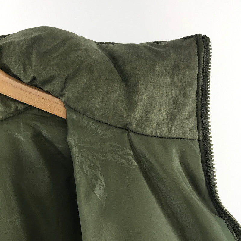 【中古品】【メンズ】 HUF ハフ STANDARD PUFFER JACKET スタンダード パファージャケット 142-260417-ky-02-fuz サイズ：S カラー：カーキ 万代Net店