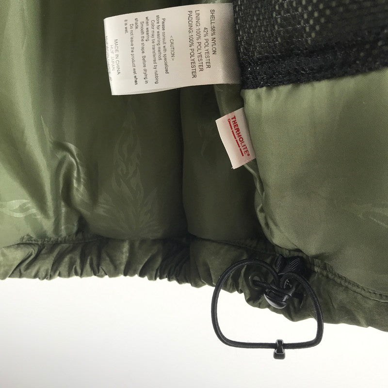 【中古品】【メンズ】 HUF ハフ STANDARD PUFFER JACKET スタンダード パファージャケット 142-260417-ky-02-fuz サイズ：S カラー：カーキ 万代Net店