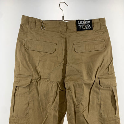 【中古美品】【メンズ】 D.O.P ドープ カーゴパンツ ワイド ミリタリー 153-260417-ky-07-fuz サイズ：36 カラー：ベージュ 万代Net店