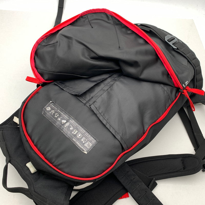 【中古品】【メンズ/レディース】 THE NORTH FACE ノースフェイス Slackpack 2.0 バックパック リュック 188-260508-ny-06-fuzh カラー：ブラック×レッド 万代Net店