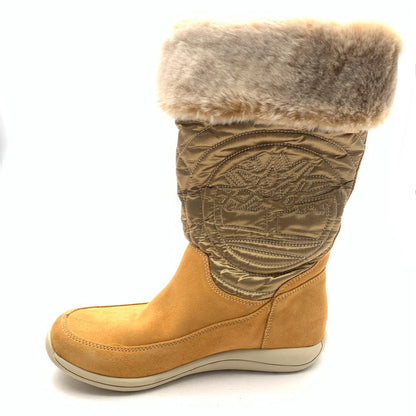 【中古品】【レディース】 TIMBERLAND HOLLYBELLY TALL PULL-ON BOOT ティンバーランド ロングブーツ シューズ 靴 167-260726-gm-45-fuzh サイズ：23.5cm カラー：キャメル 万代Net店