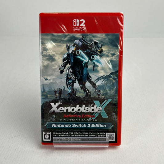 【未使用品】 未開封 Nintendo Switch 2 ニンテンドー スイッチ 2 ソフト ゼノブレイドクロス ディフィニティブエディション Nintendo Switch 2 Edition [CERO区分_C/ 15歳以上対象] 029-260523-mh-17-fuz 万代Net店
