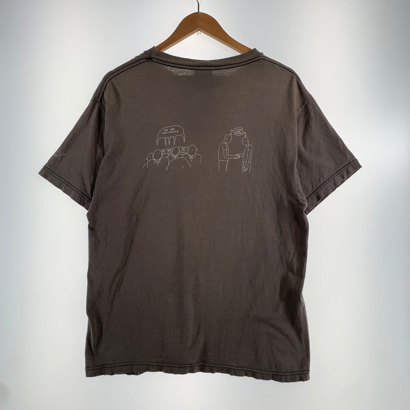 【中古品】【メンズ】 BECK ベック GLOBAL SELECT バンド USED 半袖 Tシャツ 90S トップス 古着 145-260608-mh-04-fuzh サイズ：不明 カラー：グレージュ 万代Net店