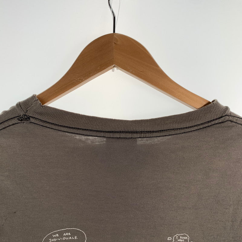 【中古品】【メンズ】 BECK ベック GLOBAL SELECT バンド USED 半袖 Tシャツ 90S トップス 古着 145-260608-mh-04-fuzh サイズ：不明 カラー：グレージュ 万代Net店