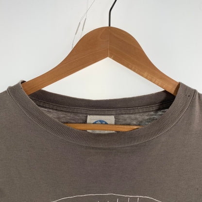 【中古品】【メンズ】 BECK ベック GLOBAL SELECT バンド USED 半袖 Tシャツ 90S トップス 古着 145-260608-mh-04-fuzh サイズ：不明 カラー：グレージュ 万代Net店